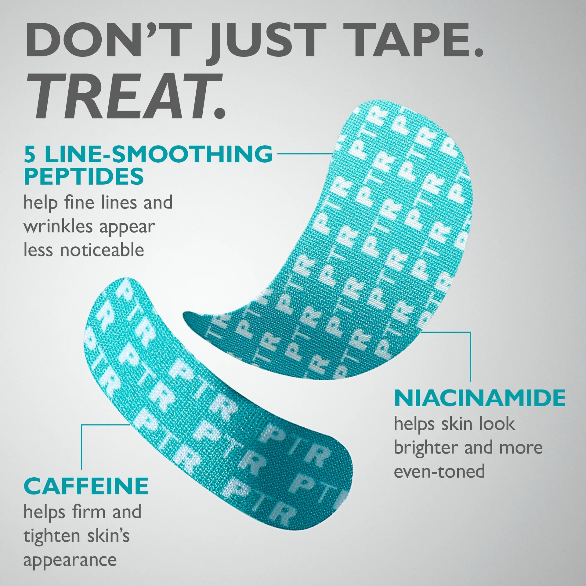 Peptide Infused Face & Eye Tape
