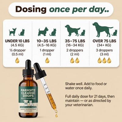 Pet Parasite Cleanse Drops