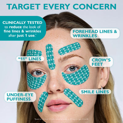 Peptide Infused Face & Eye Tape