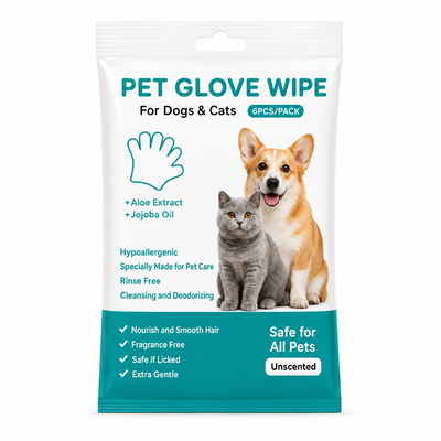 Pet Glove Wipes
