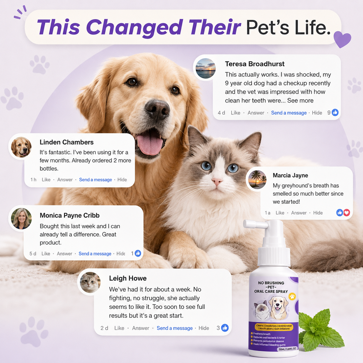 Dental Pet Spray