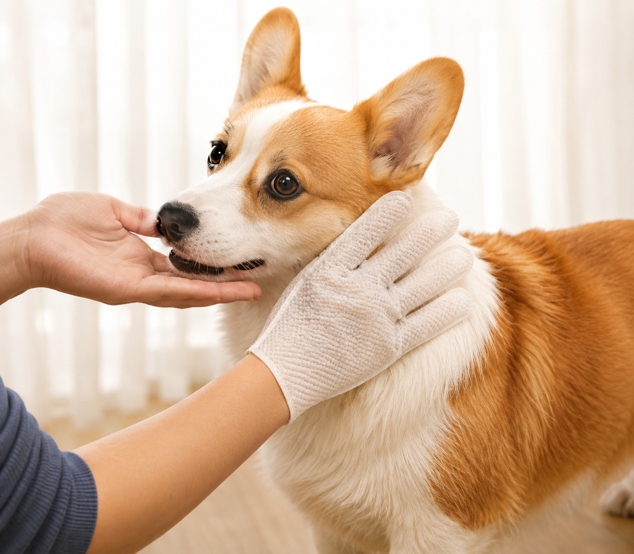 Pet Glove Wipe for Dogs and Cats