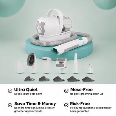 Silent Pet Grooming Kit