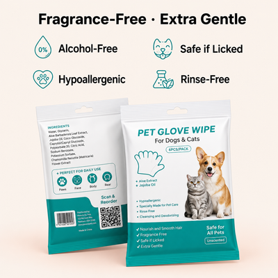Pet Glove Wipes