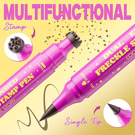 Dual-Ended Freckle Stamp Pen