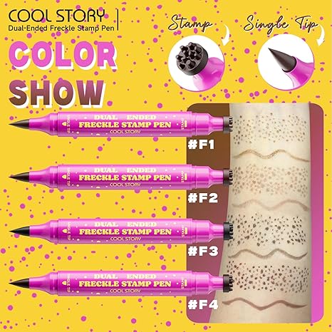 Dual-Ended Freckle Stamp Pen